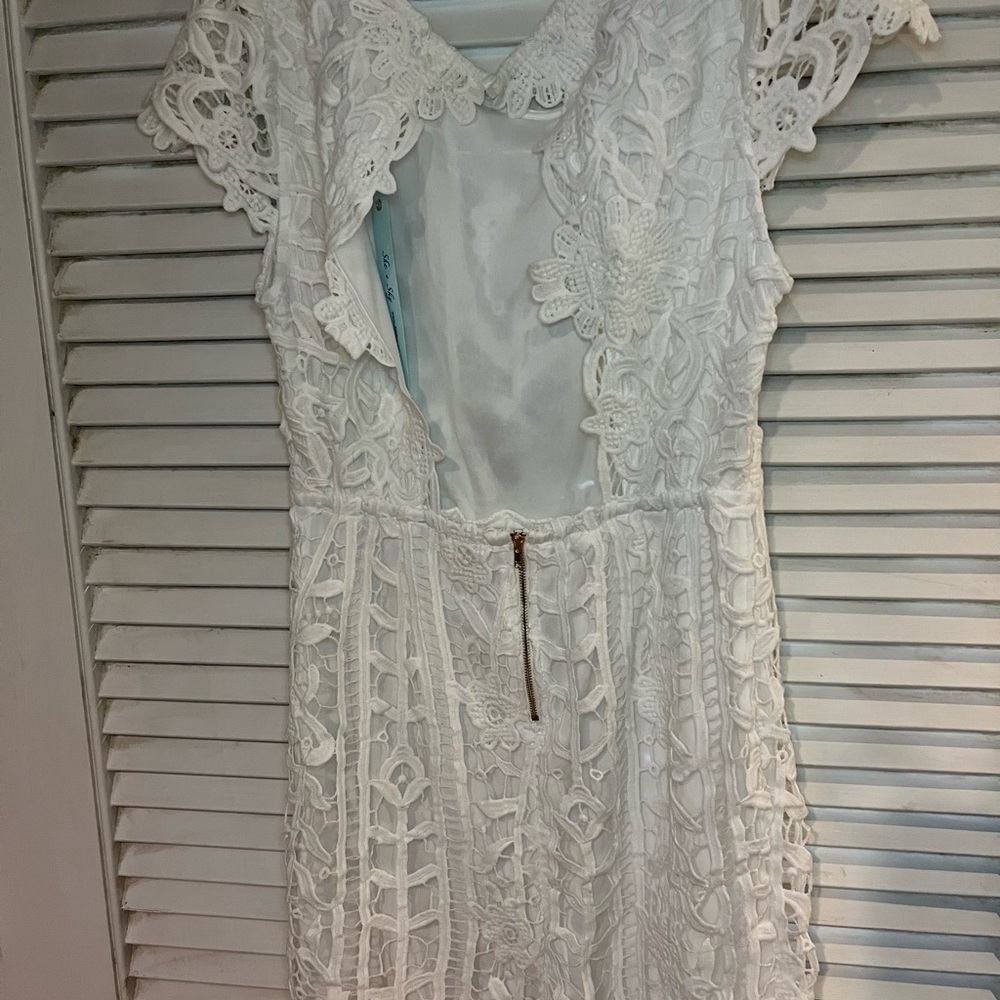 White Dress Size M